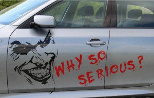 Set Sticker Auto The Joker Why so Serious ?