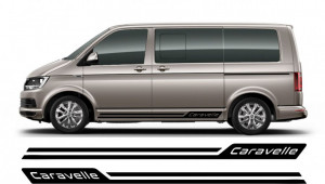 Set Stickere Auto Dungi Laterale Volkswagen CARAVELLE (2 buc)