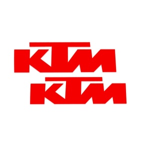 Set Stickere Auto KTM (2 buc) - Img 2