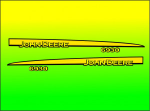 Set Stickere Autocolante John Deere 6930