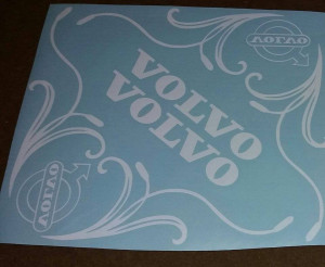 Set stickere geamuri laterale Volvo 1
