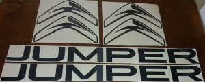 Set Stickere Laterale Citroen Jumper