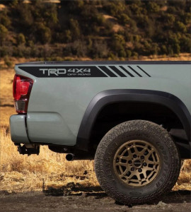 Set Stickere Laterale Spate Toyota Hilux TRD 4x4