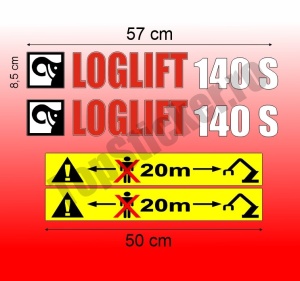 Set Stickere Macara Loglift 140 S