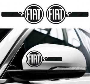 Set Stickere Oglinzi Fiat