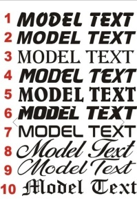 Sticker text Personalizat 