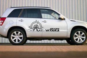 Set Stickere Suzuki Grand Vitara Off Road Compass