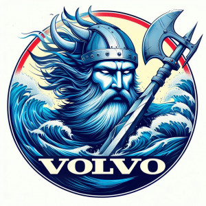 Sticker Auto color Volvo Viking M2