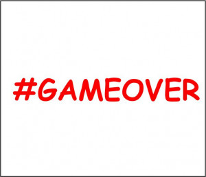 Sticker Auto #Gameover - Img 2