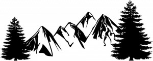 Sticker Auto Off Road Peisaj Munti