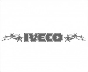 Sticker Auto Parbriz/Parasolar/Capota Iveco Stelute