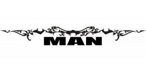 Sticker Autocolant MAN 120 cm M2