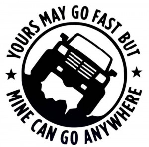 Sticker Autocolant Yours may go fast but...