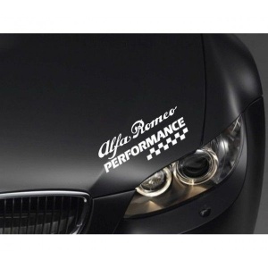 Sticker capota Alfa Romeo Performance