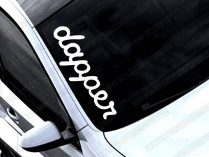 Sticker parbriz Dapper