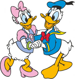 Sticker Perete Donald and Daisy - Img 2