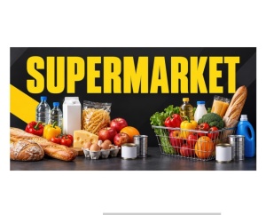 Banner Publicitar Supermarket
