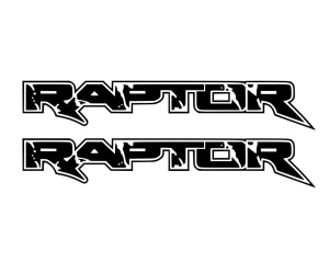 Set 2 buc Stickere Autocolante Ford Raptor Off Road