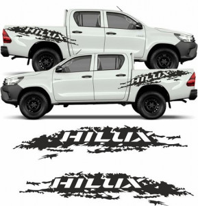 Set 2 buc Stickere Autocolante Toyota Hilux