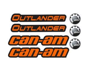 Set 7 Stickere ATV Can Am Outlander BRP - Img 7