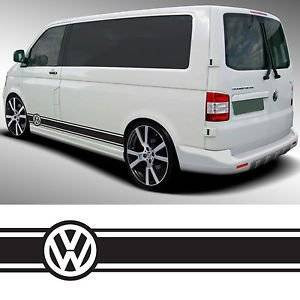 Set Dungi Laterale Sticker Autocolant Volkswagen T4, T5, T6, vw Caravelle