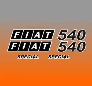 Set Stickere Autocolante Fiat 540 Special