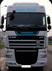 Set Stickere DAF Supercab Nordic XF Edition - Img 2