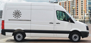 Set Stickere Laterale Volkswagen Crafter / Transporter / Caravelle 50 cm - Img 2