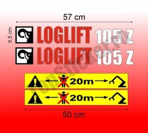 Set Stickere Macara Loglift 105 Z
