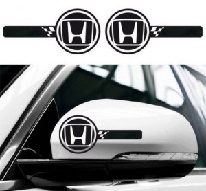 Set Stickere Oglinzi Honda