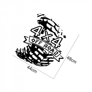 Sticker Auto 4x4 Off Road Wheel - Img 3