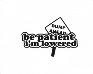 Sticker Auto Be Patient