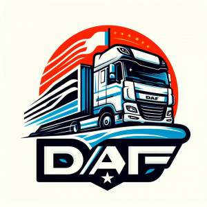 Sticker Auto color DAF