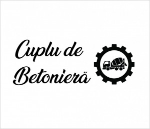 Sticker Auto Cuplu De Betoniera