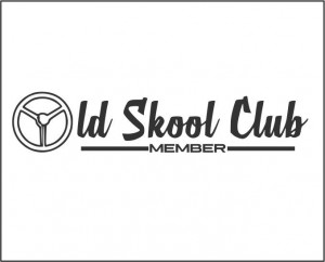 Sticker Auto Old School