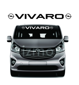 Sticker Auto Parbriz/Parasolar/Capota Opel Vivaro