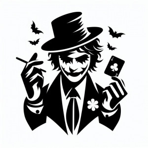 Sticker Auto The Joker M5