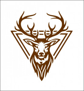 Sticker Auto Vanatoare Cerb