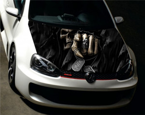 Sticker Autocolant Imprimat Capota Grim Reaper - Img 1
