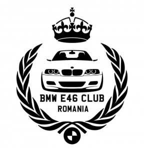 Sticker BMW E46 Club Romania
