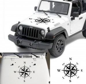 Sticker Off Road Stea busola Army 65 cm