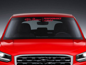 Sticker parbriz Alfa Romeo
