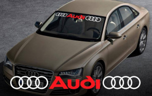 Sticker parbriz Audi