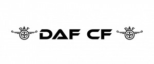 Sticker Parbriz/Parasolar Daf CF 120cm