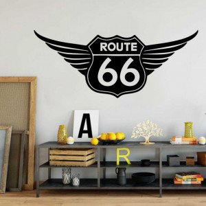 Sticker Perete Route 66