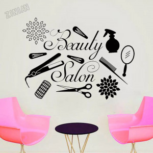 Sticker Perete Salon Înfrumusețare M1
