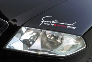 Sticker Sports Mind Skoda