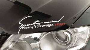 Sticker Sports Mind Volkswagen