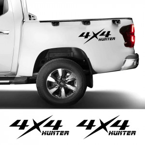 Stickere auto 4x4 Hunter (Set 2 buc) - Img 1