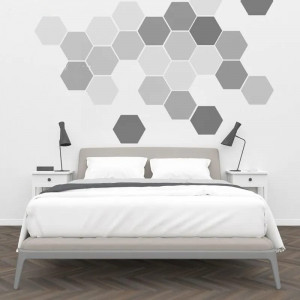 Stickere Perete Honeycomb Hexagon - Img 1